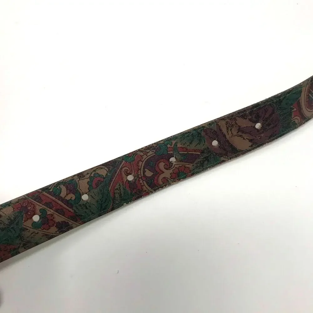 Women's Western Floral Belt Size Small Ornate
